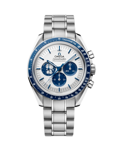 Speedmaster Silver Snoopy - Pulseira de aço inoxidável
